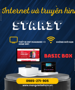 Combo internet và truyền hình viettel STAR3T